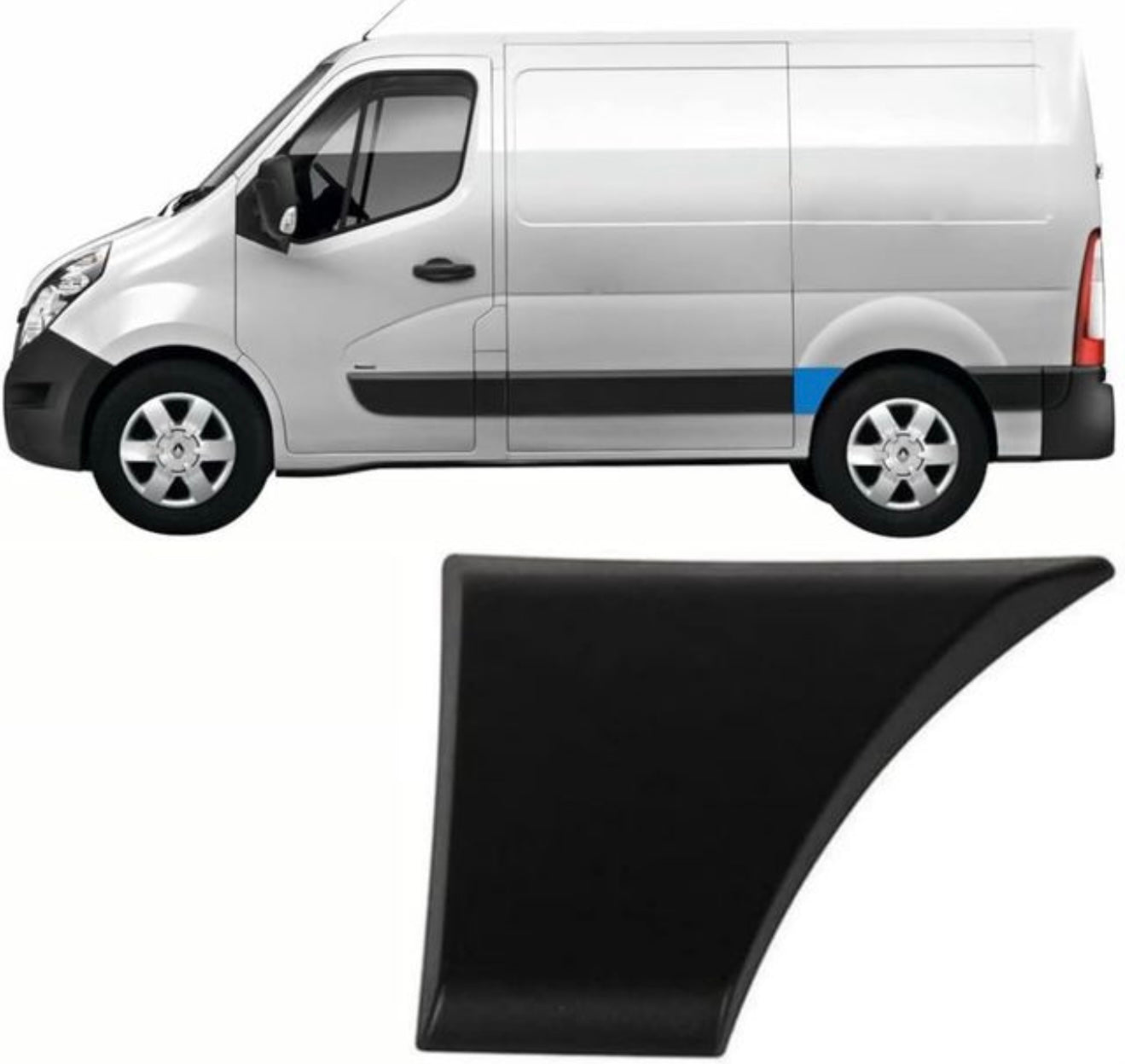 Moldura puerta Master/Movano